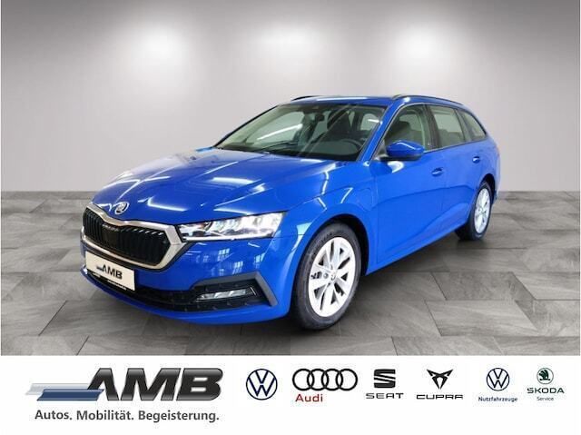 K4 energyblau Gebraucht 2022 Skoda Octavia Ambition Kombi | 23.480 € (Superpreis) - Bild 1/2