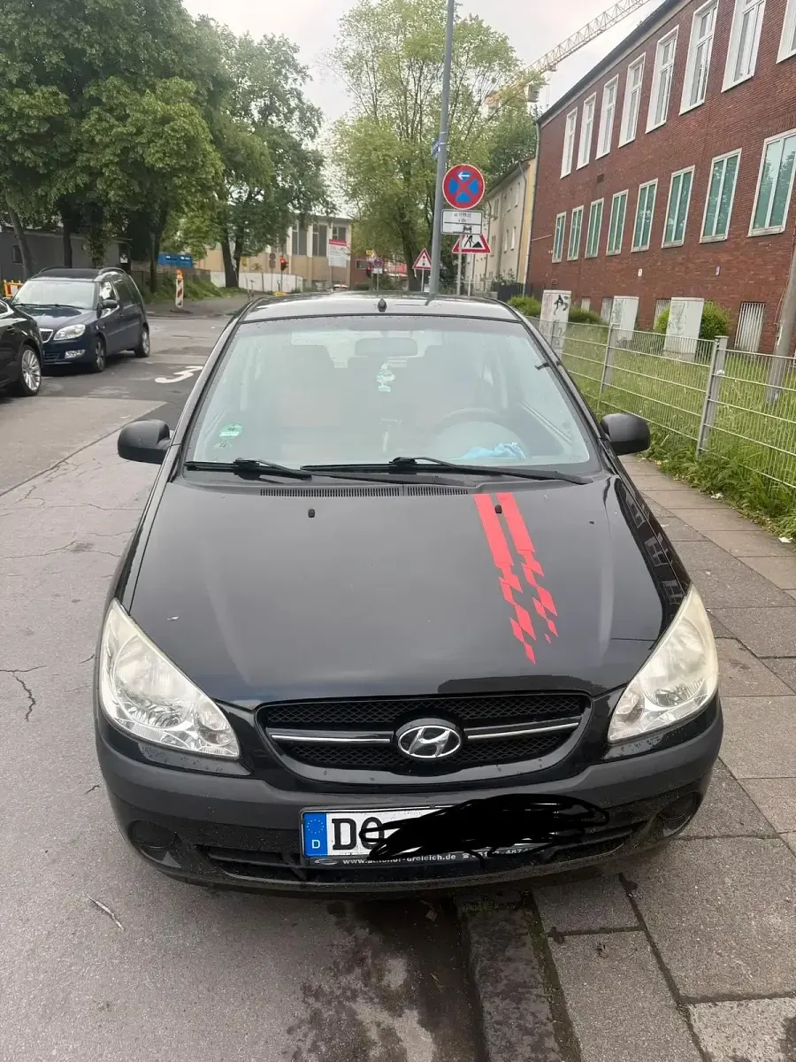 Gebraucht Hyundai Getz 67 PS (49 kW) 2007 Schwarz Kleinwagen