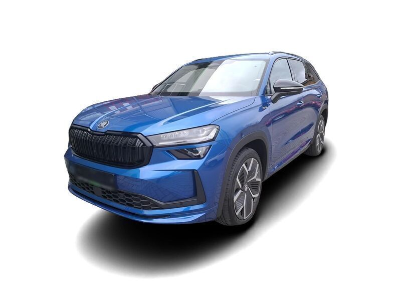 Blau Neu 2025 Skoda Kodiaq SportLine SUV | 55.549 € (Teuer) - Bild 1/4