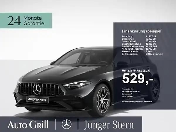Metalliclack kosmosschwarz Gebraucht 2024 Mercedes A35 AMG AMG Limousine | 45.900 € (Fairer Preis) - Bild 1/4