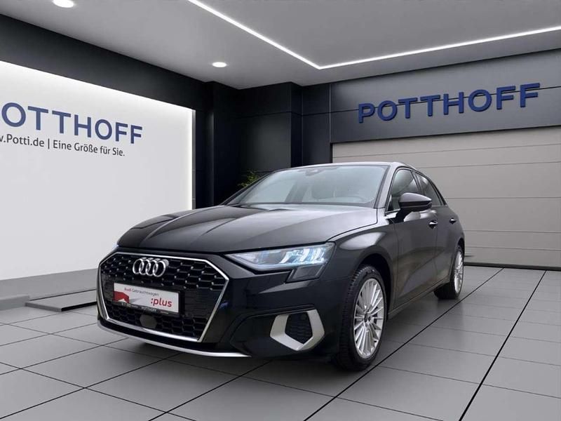 Schwarz Gebraucht 2024 Audi A3 Sportback Advanced Limousine | 27.950 € (Guter Preis) - Bild 1/4