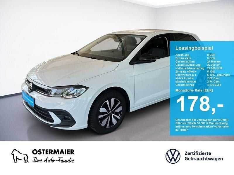 Weiß Gebraucht 2024 VW Polo Goal Kleinwagen | 21.440 € (Guter Preis) - Bild 1/4