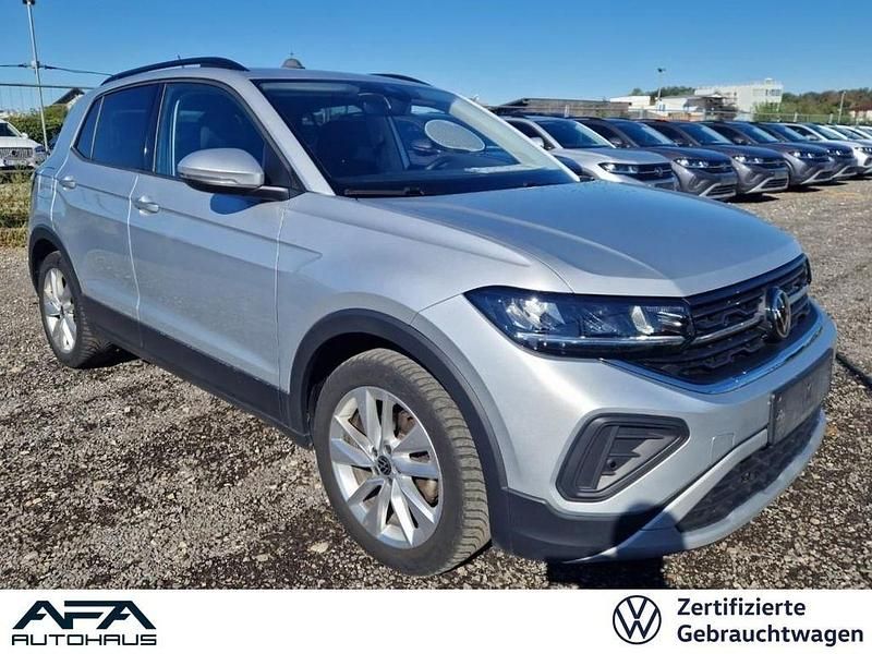 Silber Gebraucht 2024 VW T-Cross Life SUV | 20.977 € (Guter Preis) - Bild 1/4