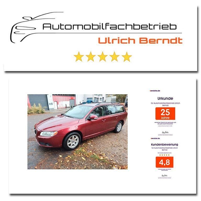 Rot Gebraucht 2008 Volvo V70 Kombi | 7.490 € (Teuer) - Bild 1/2