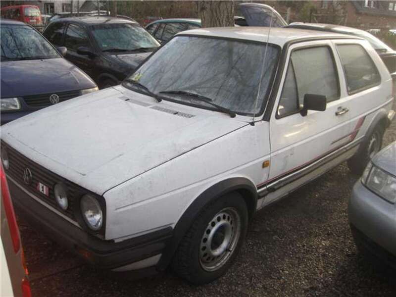 Weiß Gebraucht 1987 VW Golf II Limousine | 3.490 € - Bild 1/4