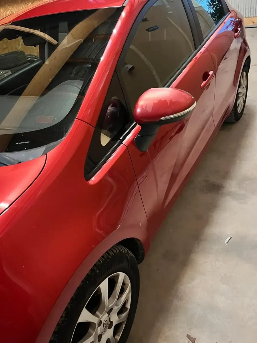Gebraucht Kia Rio 90 PS (66 kW) 2012 Rot Kleinwagen