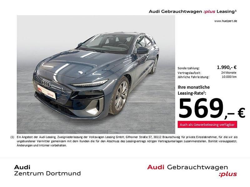 Plasmablau metallic Gebraucht 2025 Audi A6 e-tron S-Line Kombi | 68.866 € (Fairer Preis) - Bild 1/3