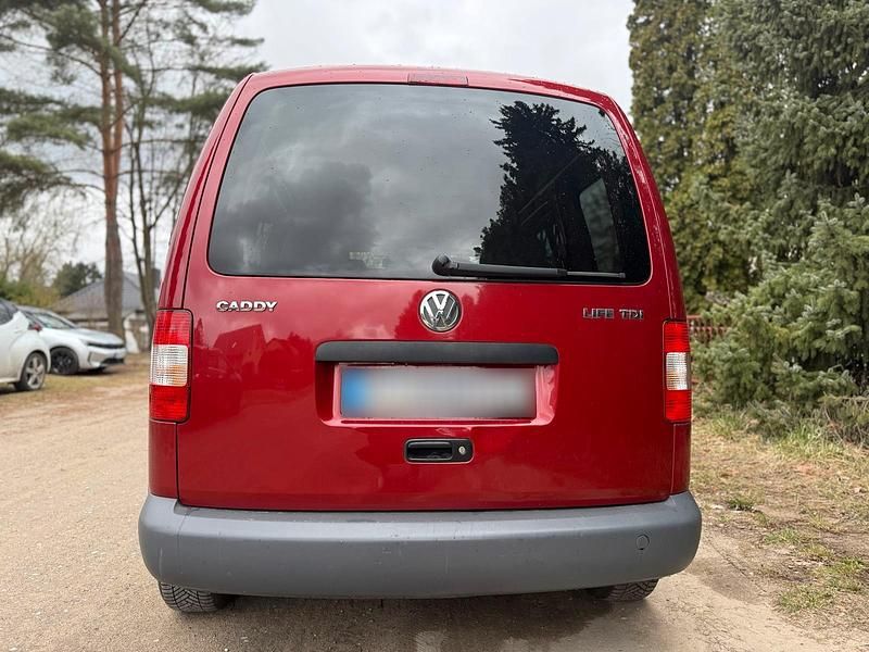 Gebraucht VW Caddy Life 77 PS (56 kW) 2007 Rot Van / Kleinbus
