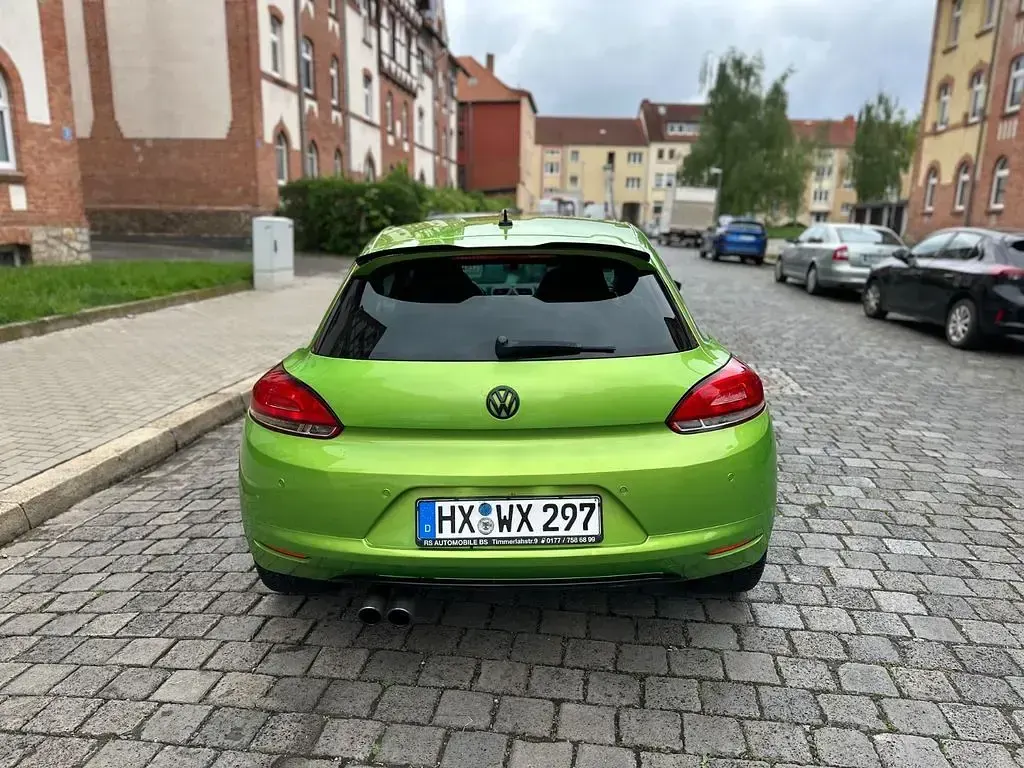 Używany VW Scirocco 122 KM (89 kW) 2009 Zielony Coupe