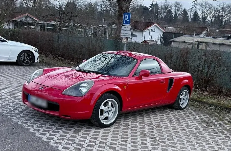 Gebraucht Toyota MR2 139 PS (102 kW) 2002 Rot Cabrio