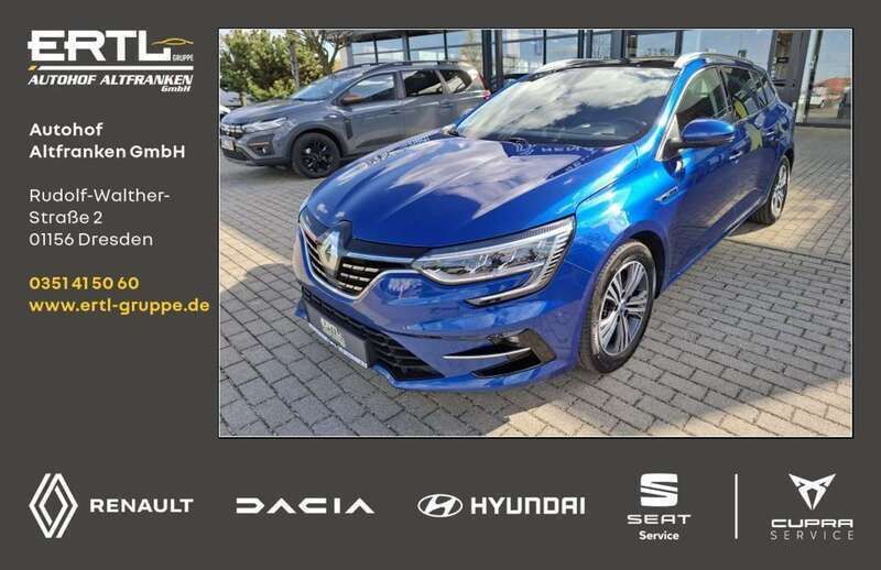 Blau Gebraucht 2021 Renault Mégane IV Intens Kombi | 18.980 € (Fairer Preis) - Bild 1/3