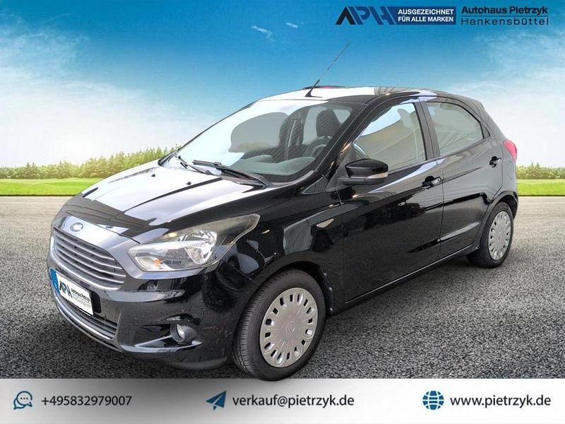 Gebraucht Ford Ka Cool & Sound Edition 86 PS (63 kW) 2018 Iridiumschwarz metallic Kleinwagen