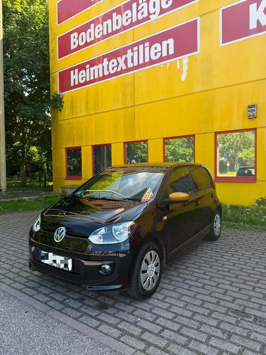 Gebraucht VW up! 60 PS (44 kW) 2016 Schwarz Kleinwagen