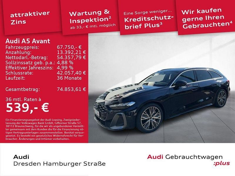 Firmamentblau metallic Gebraucht 2025 Audi A5 Ambiente Coupé | 67.750 € (Guter Preis) - Bild 1/3