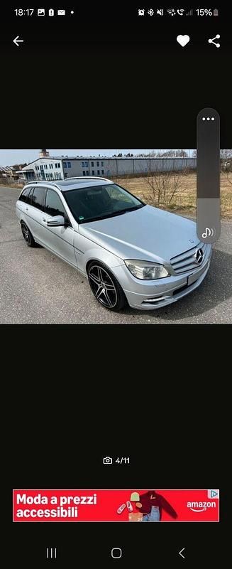 Gebraucht Mercedes C250 204 PS (150 kW) 2010 Silber Kombi