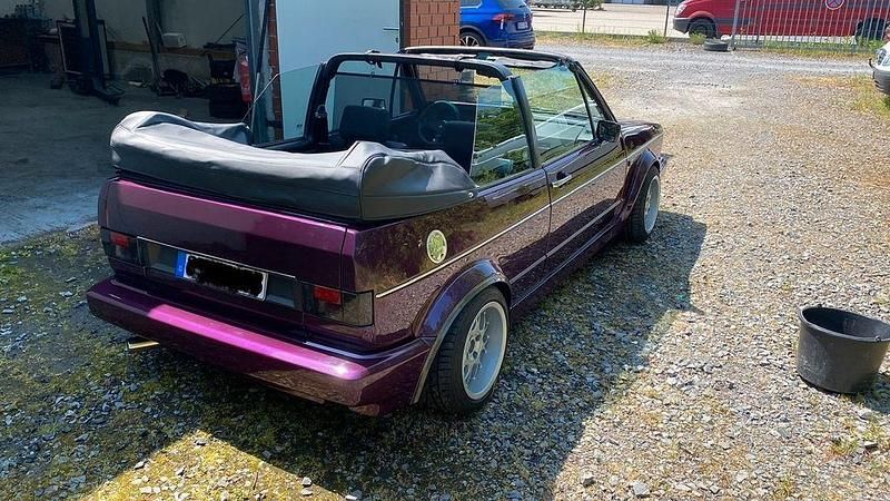 Gebraucht VW Golf Cabriolet 98 PS (72 kW) 1992 Violet Cabrio
