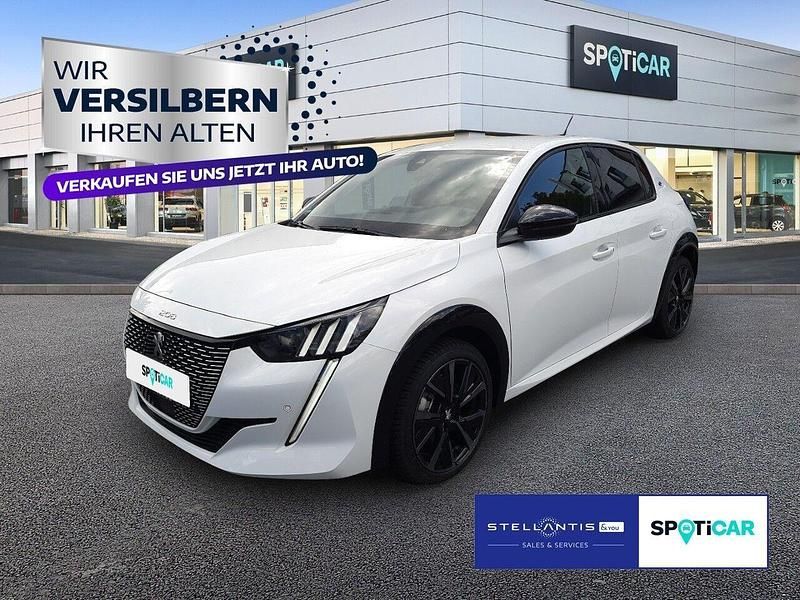 Weiß Gebraucht 2023 Peugeot e-208 GTi Kleinwagen | 18.950 € (Fairer Preis) - Bild 1/4