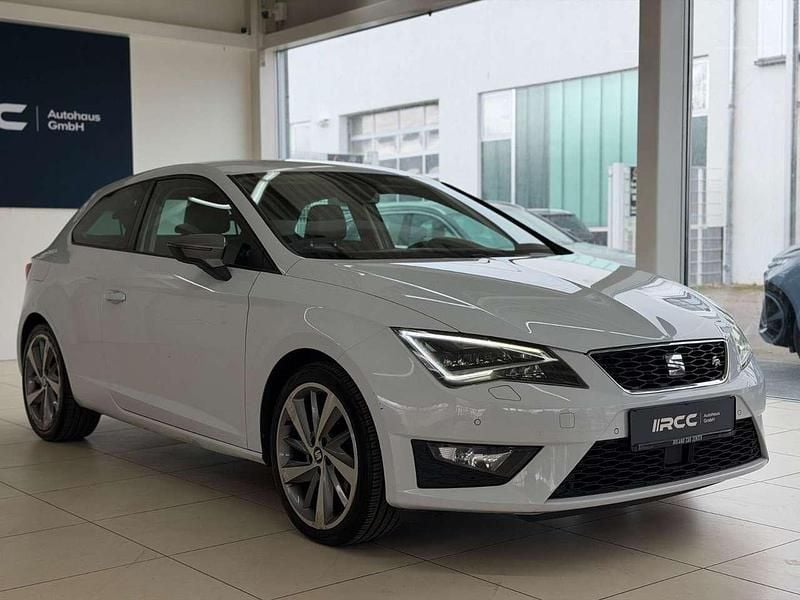 Gebraucht Seat Leon FR 184 PS (135 kW) 2016 Blanco nevada/nevada white Coupé