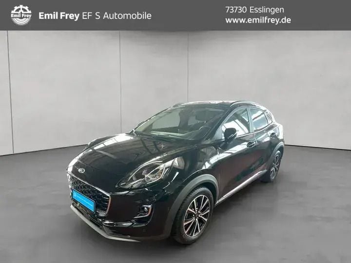 Schwarz Gebraucht 2021 Ford Puma Titanium X SUV | 18.890 € (Guter Preis) - Bild 1/4