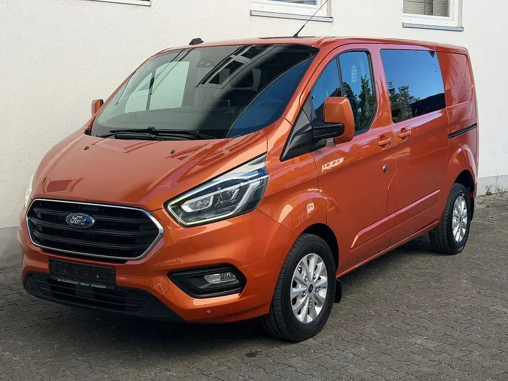Gebraucht Ford Transit Custom Trend 170 PS (125 kW) 2019 Orange Van / Kleinbus