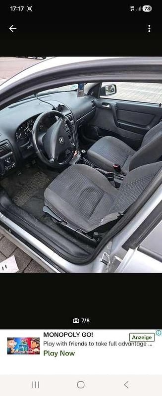 Gebraucht Opel Astra Njoy 80 PS (58 kW) 2003 Silber Kombi