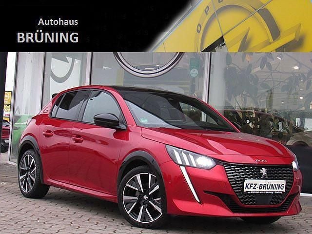 Rot Gebraucht 2021 Peugeot 208 GT-line Kleinwagen | 16.790 € (Fairer Preis) - Bild 1/4