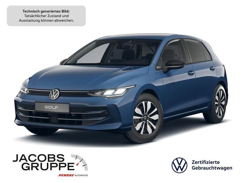 Blau Gebraucht 2025 VW Golf VIII Goal Limousine | 30.470 € (Superpreis) - Bild 1/3