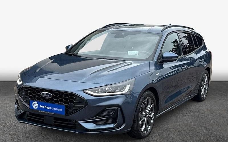 Blau Gebraucht 2024 Ford Focus ST-Line Kombi | 23.500 € (Guter Preis) - Bild 1/4