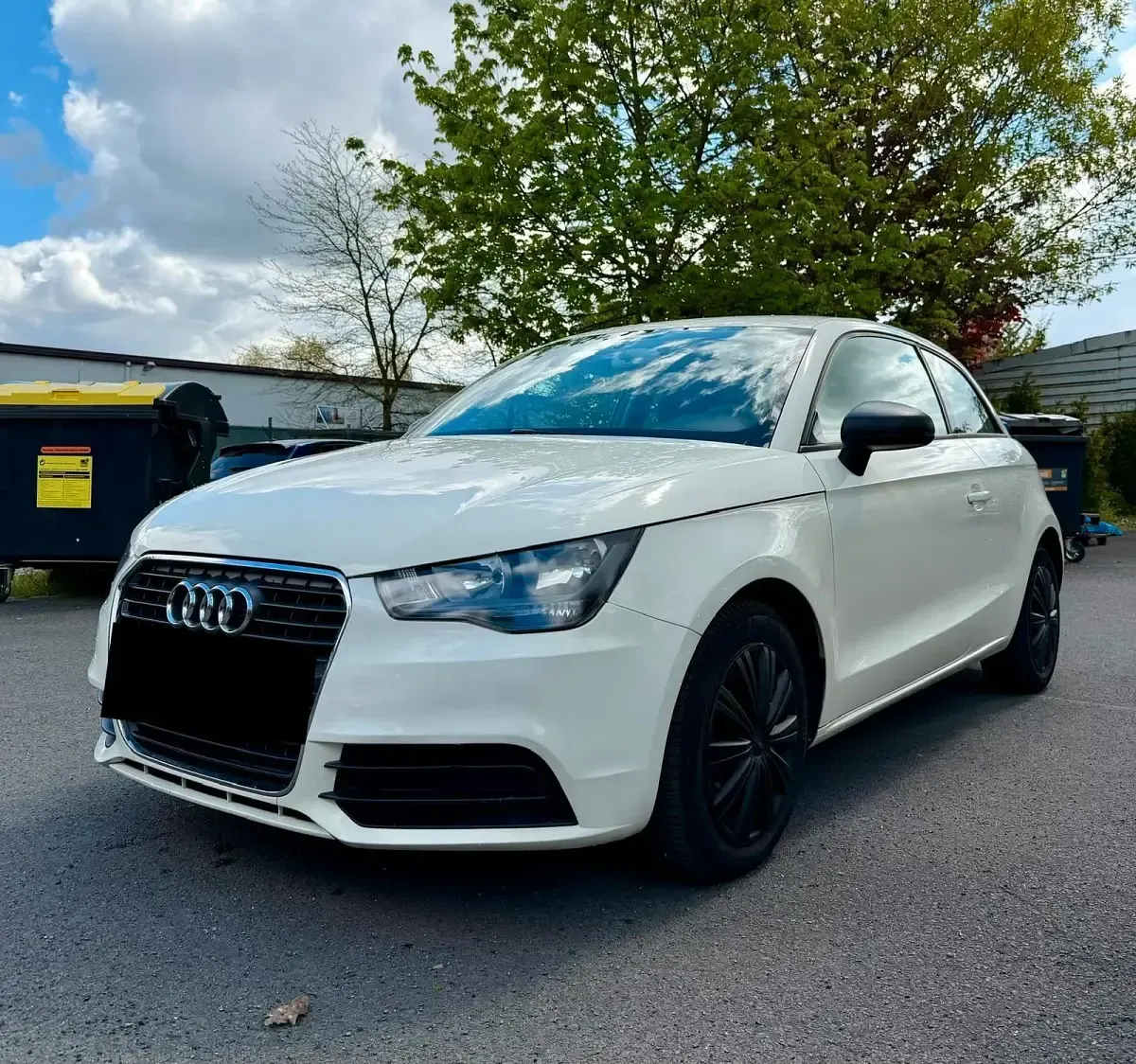 Usata Audi A1 86 CV (63 kW) 2011 Bianco Utilitaria