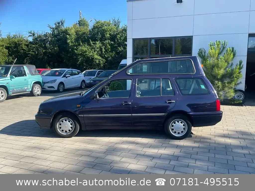 Gebraucht VW Golf III 101 PS (74 kW) 1998 Blau Van / Kleinbus