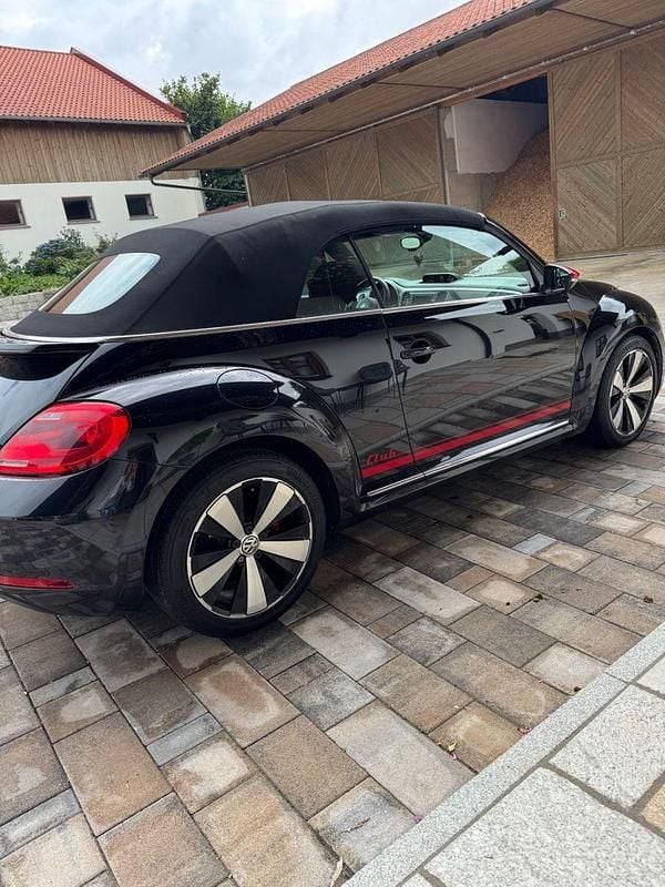 Schwarz Gebraucht 2016 VW Beetle CLUB Cabrio | 15.500 € (Superpreis) - Bild 1/4