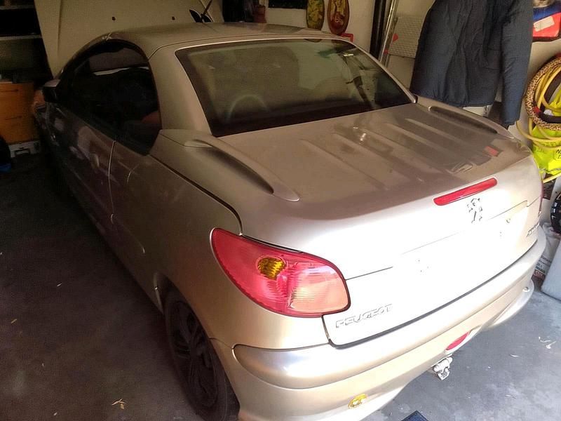 Silber Gebraucht 2003 Peugeot 206 CC Cabrio | 400 € (Guter Preis) - Bild 1/4