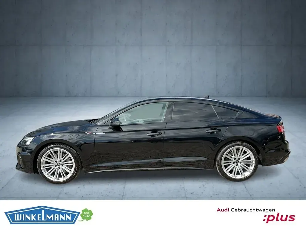 Gebraucht Audi A5 Sportback S-Line 265 PS (194 kW) 2022 Schwarz Kleinwagen