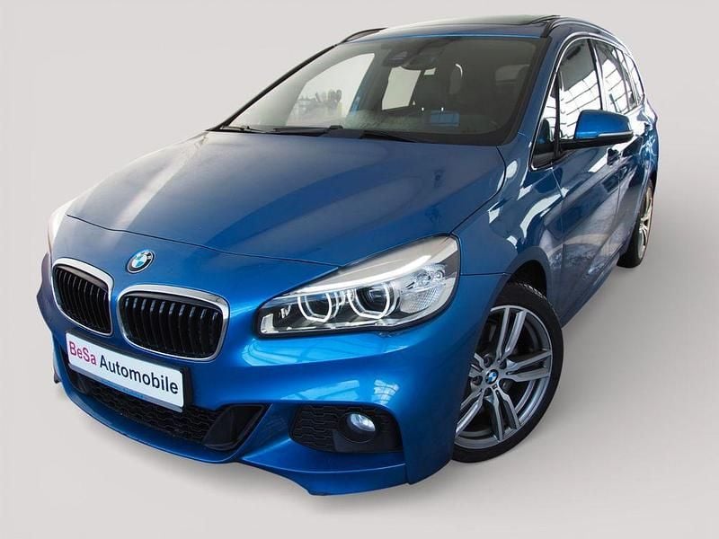 Gebraucht BMW 220 Gran Tourer M Sport 190 PS (139 kW) 2015 Blau Van / Kleinbus