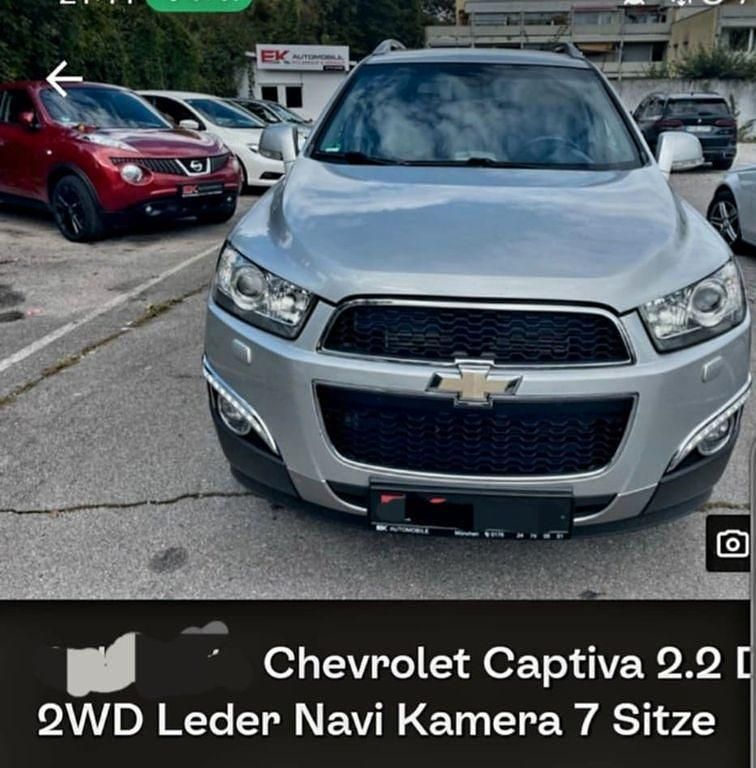 Silber Gebraucht 2012 Chevrolet Captiva LT SUV | 7.500 € (Teuer) - Bild 1/4