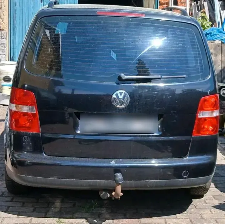 Gebraucht VW Touran 105 PS (77 kW) 2006 Schwarz Van / Kleinbus