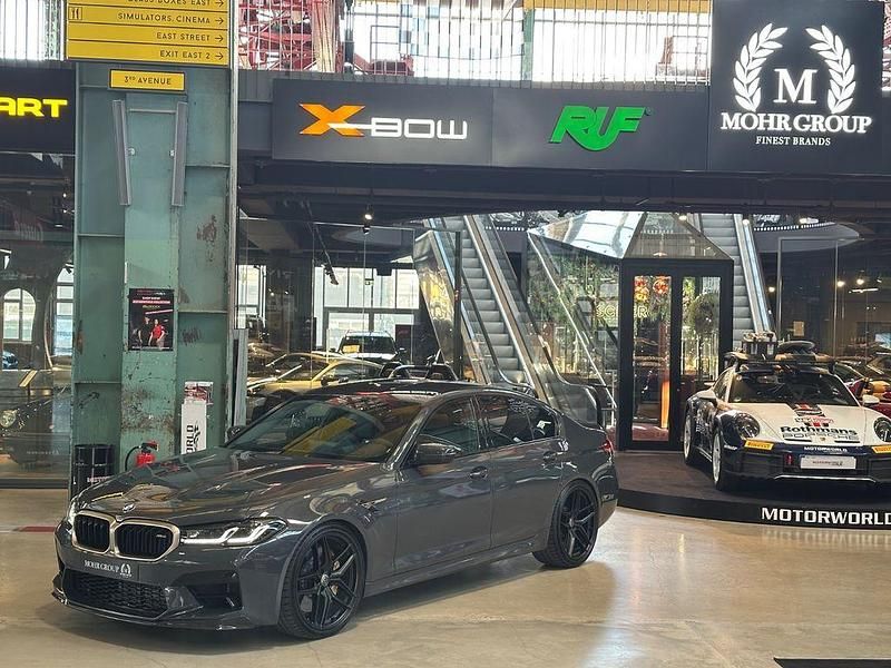 Brands hatch grey metallic Gebraucht 2022 BMW M5 Sport Line Limousine | 199.900 € - Bild 1/4