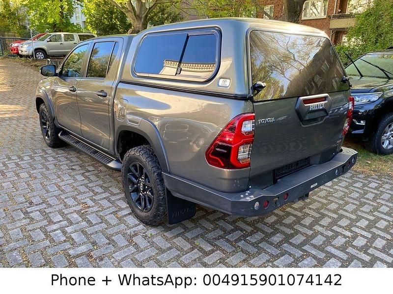 Gebraucht Toyota HiLux 204 PS (150 kW) 2007 Silber metallic Pickup