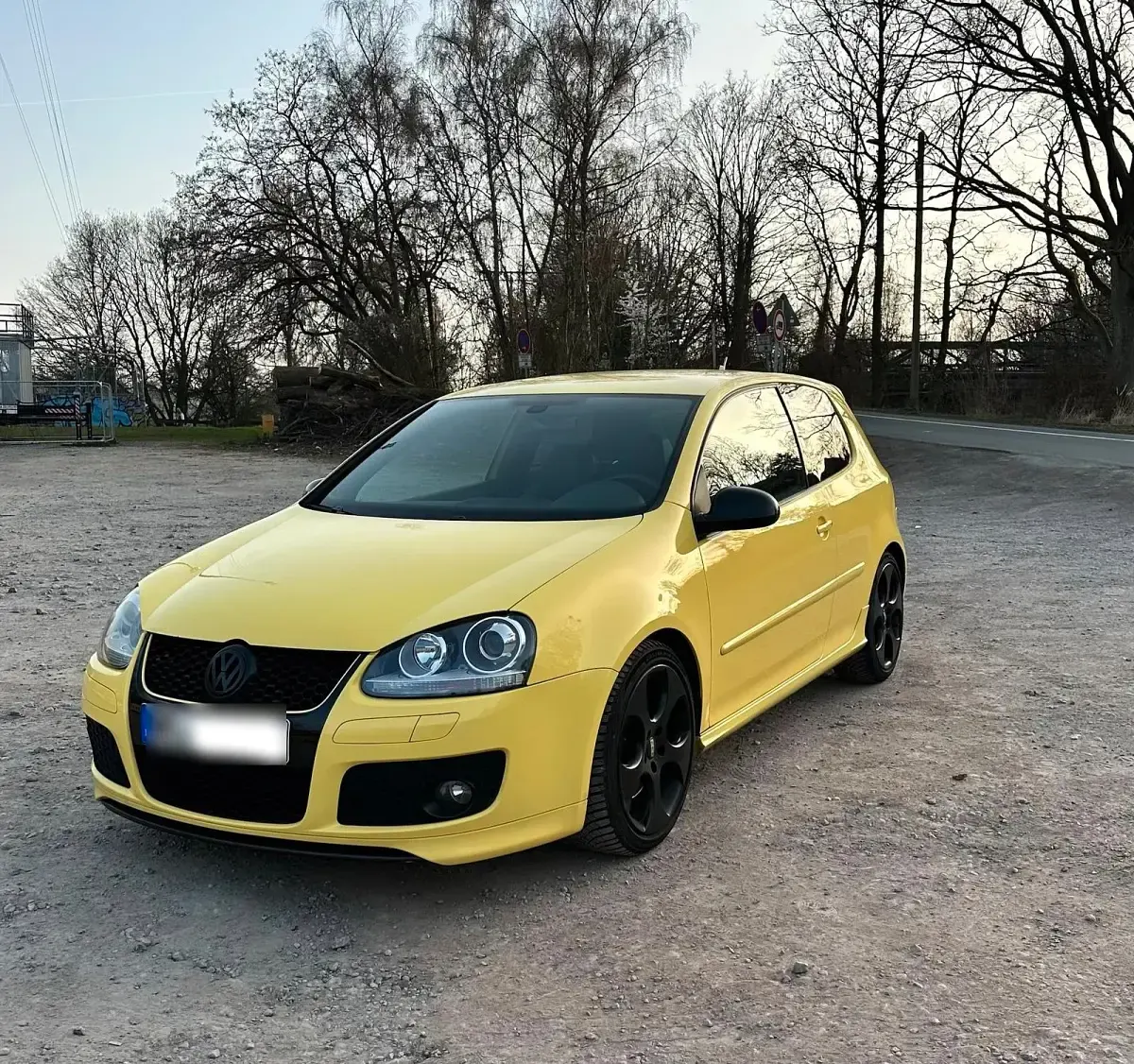 Gebraucht VW Golf VI Edition 230 PS (169 kW) 2008 Gelb Kleinwagen