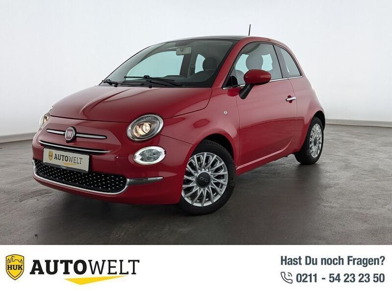 Rot Gebraucht 2016 Fiat 500 Lounge Kleinwagen | 8.960 € (Fairer Preis) - Bild 1/4