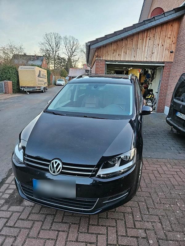 Gebraucht VW Sharan 170 PS (125 kW) 2012 Schwarz Van / Kleinbus