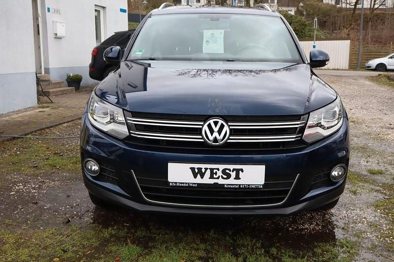 Gebraucht VW Tiguan 140 PS (102 kW) 2012 Blau SUV
