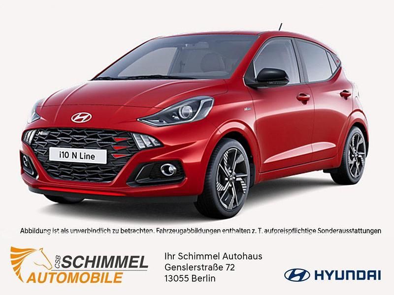 Dragon red Neu 2025 Hyundai i10 N Line Kleinwagen | 20.925 € (Fairer Preis) - Bild 1/4