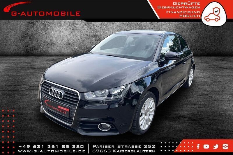 Schwarz Gebraucht 2012 Audi A1 Ambition Kleinwagen | 6.500 € (Guter Preis) - Bild 1/4
