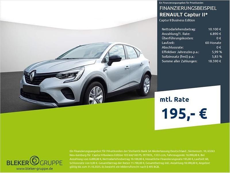 Grau Gebraucht 2022 Renault Captur Business SUV | 16.990 € (Guter Preis) - Bild 1/3