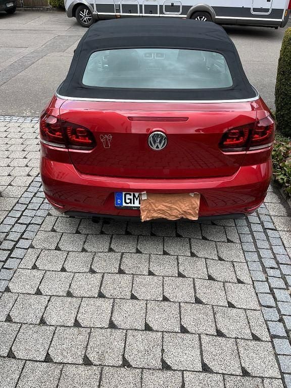 Gebraucht VW Golf Cabriolet 140 PS (102 kW) 2014 Rot Cabrio