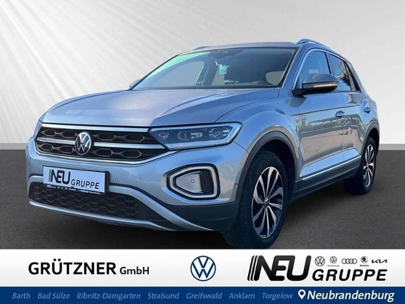 Pyritsilber metallic Gebraucht 2022 VW T-Roc Style SUV | 22.300 € (Fairer Preis) - Bild 1/4