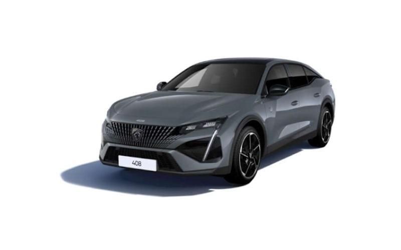 Grau Neu 2025 Peugeot 408 GTi Limousine | 45.490 € - Bild 1/4