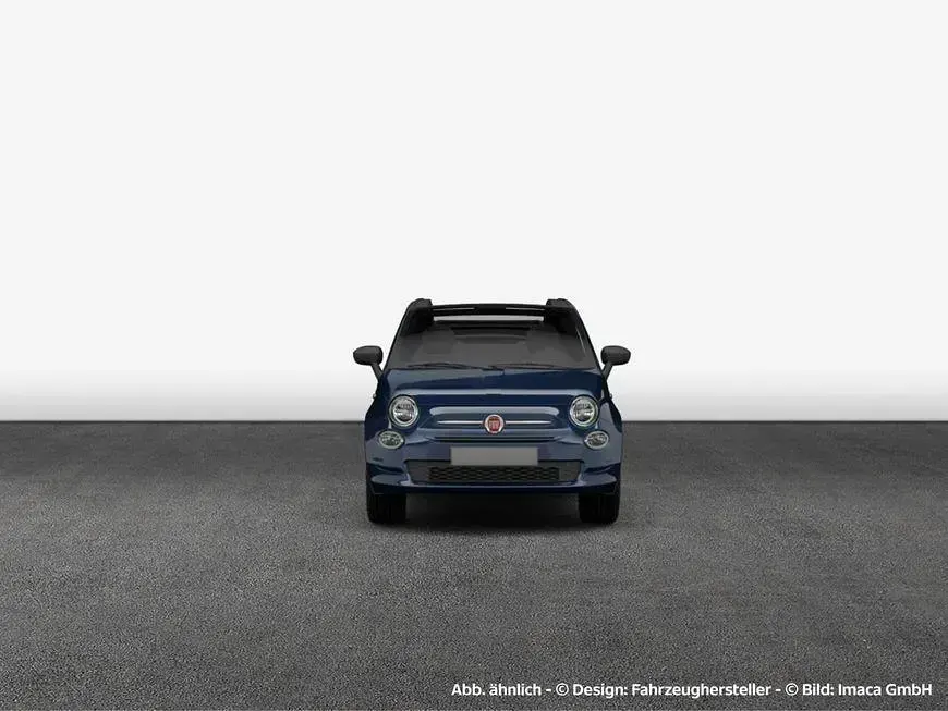 Gebraucht Fiat 500C Style 69 PS (50 kW) 2024 Blau Cabrio