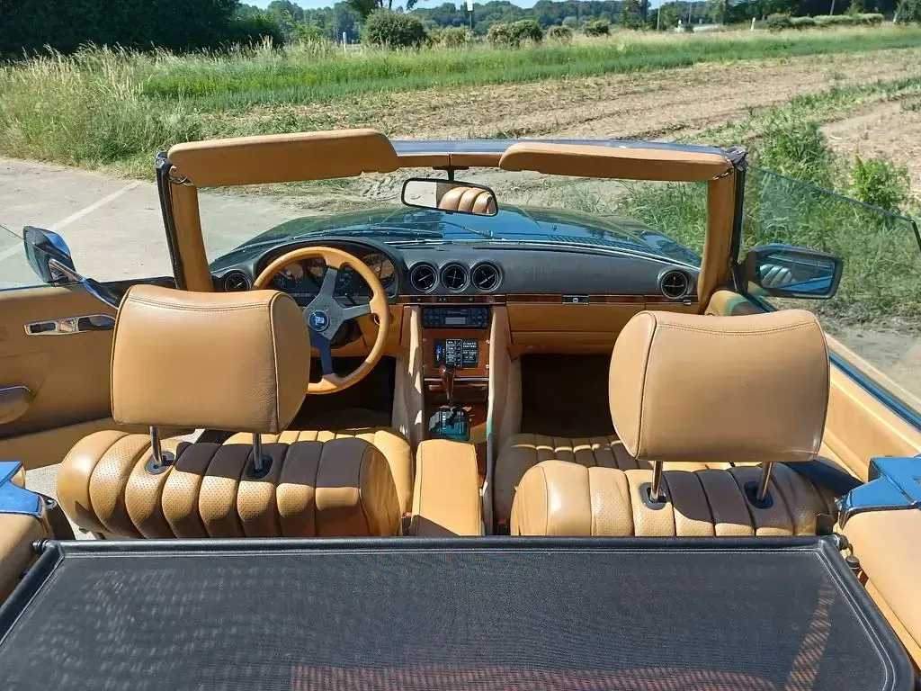 Gebraucht Mercedes SL450 224 PS (164 kW) 1975 Blau Cabrio